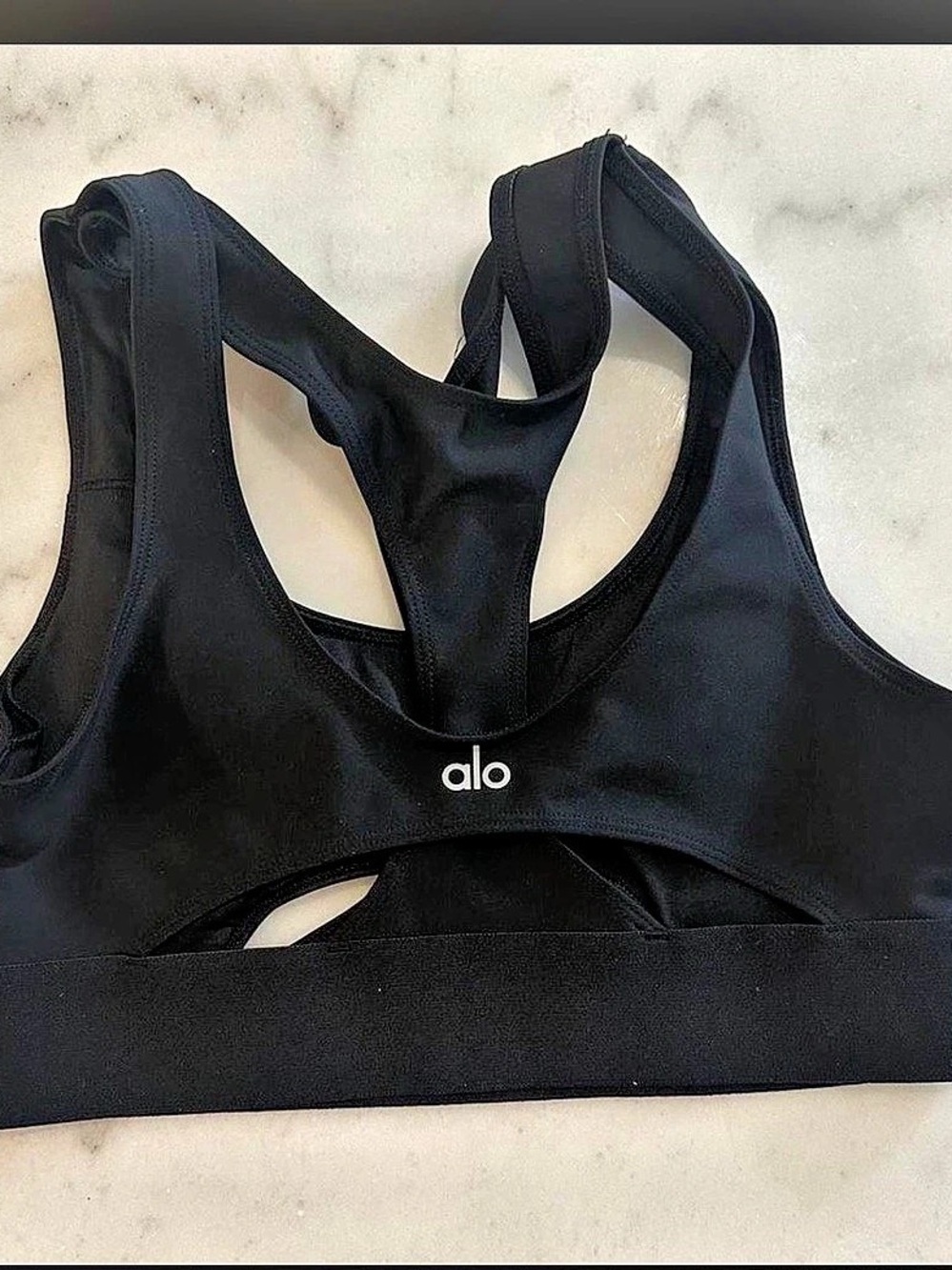 Alo Black Sports Bra Like New